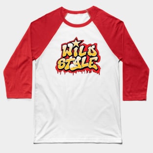 Wildstyle Graffiti Baseball T-Shirt